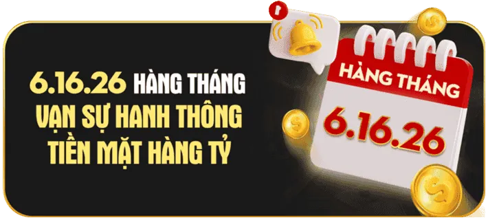 Hoàn trả bắn cá hàng ngày